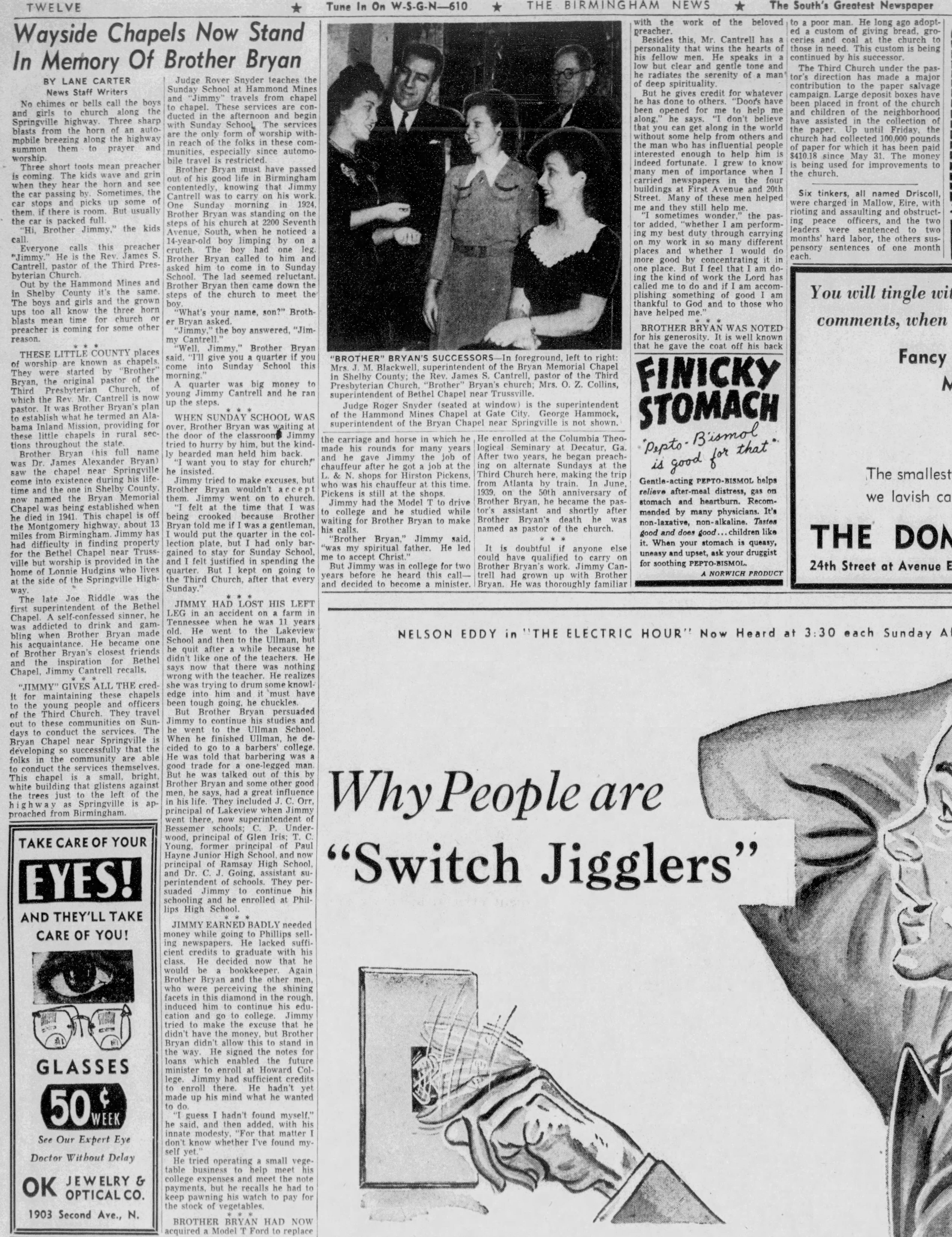 Wayside Chapels Now Stand In Memory of Brother Bryan